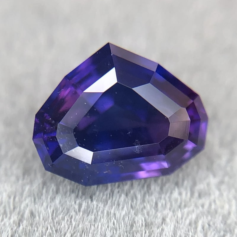 1.04ct Fancy Step Cut Sapphire