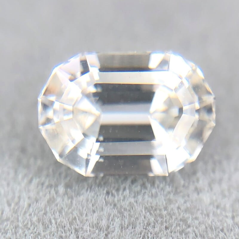 1.09ct Octagon Step Cut Sapphire