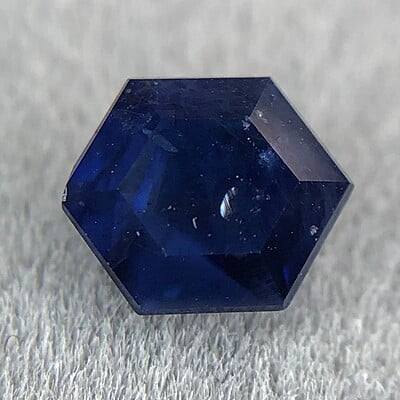 0.58ct Hexagon Step Cut Sapphire 0.58ct Hexagon Step Cut Sapphire