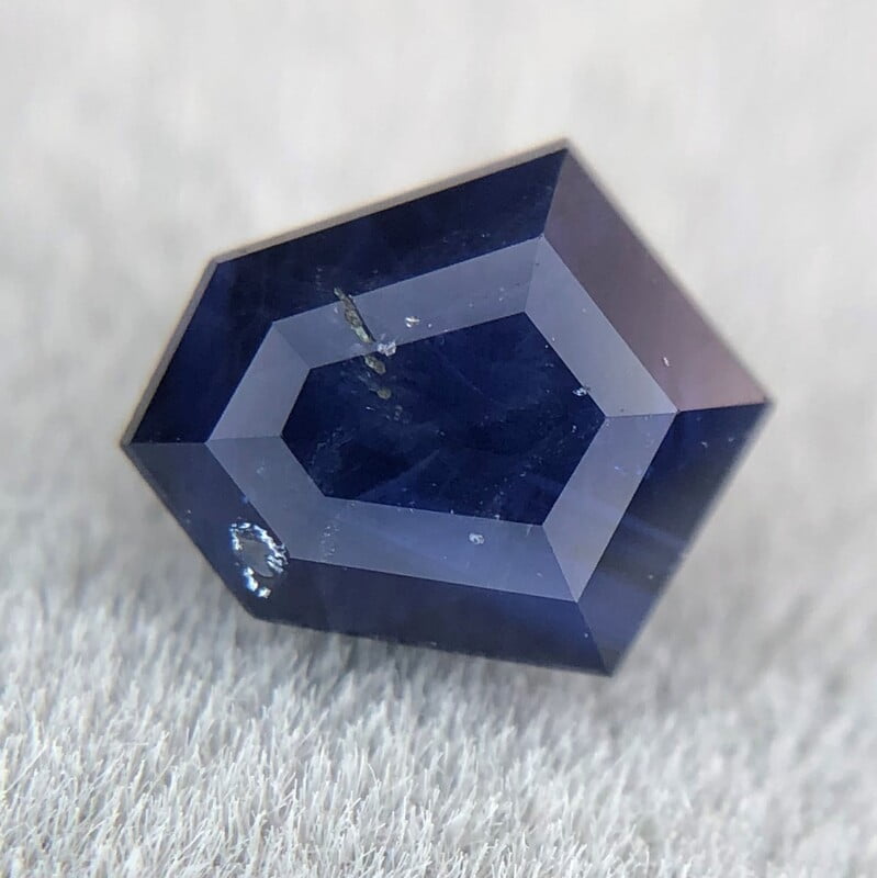 0.83ct Fancy Step Cut Sapphire 0.83ct Fancy Step Cut Sapphire