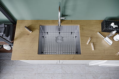 24-inch Undermount Laundry Sink Single Bowl 24-inch Undermount Laundry Sink Single Bowl
