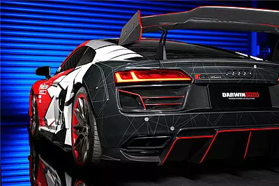 Audi R8 Coupe & Spyder IMPII Style Full Wide Body Kit | Carbon Fiber Fender Flare Conversion Audi R8 Coupe & Spyder IMPII Style Full Wide Body Kit | Carbon Fiber Fender Flare Conversion