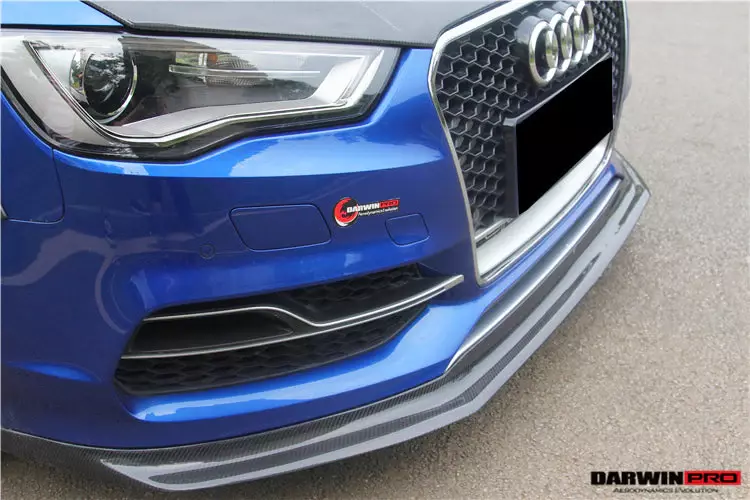 2013–2016 Audi S3/A3 S-Line Sedan BKSS Style Carbon Fiber Front Lip | Aggressive Aero Upgrade
