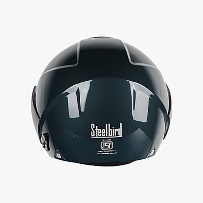 STEELBIRD SBH-5 TRIPLE NINE GLOSSY INDIGO BLUE C/V 600 MM