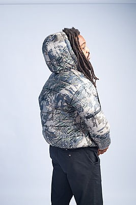 Brown Camouflage Winter Jacket