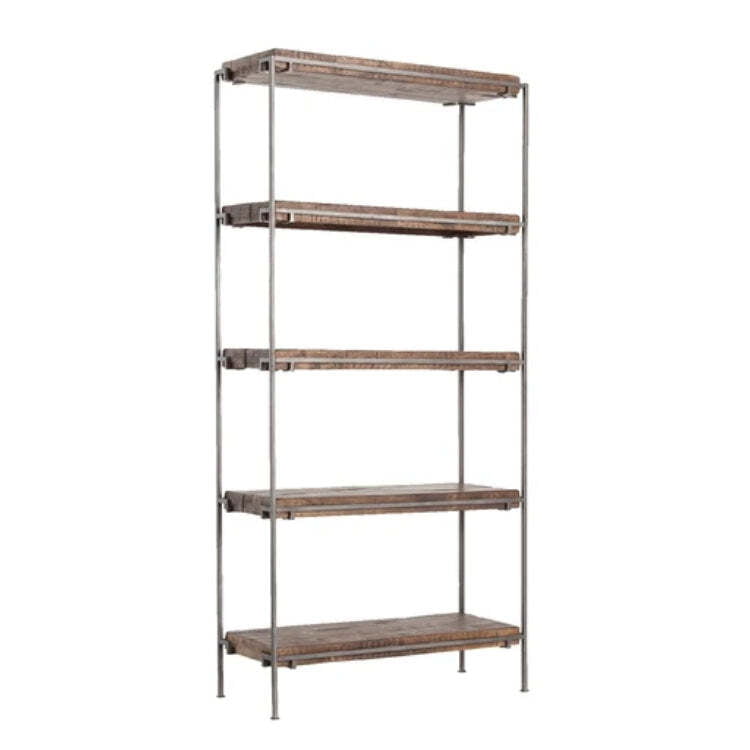 Memphis Iron Frame Bookshelf Memphis Iron Frame Bookshelf