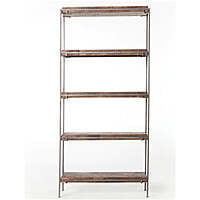 Memphis Iron Frame Bookshelf Memphis Iron Frame Bookshelf