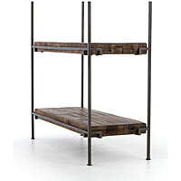 Memphis Iron Frame Bookshelf Memphis Iron Frame Bookshelf