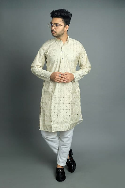 B1127: Mens Kurta Pajama Set