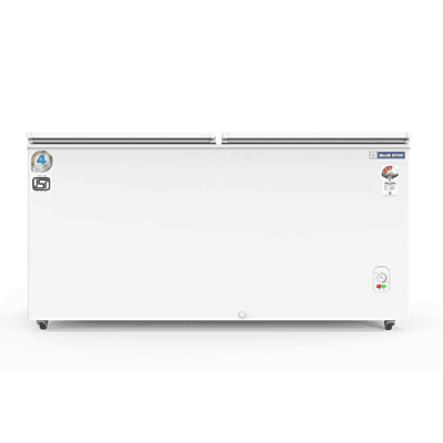 Close-up of Temperature Control Panel on Blue Star CF3-400MPW Deep Freezer