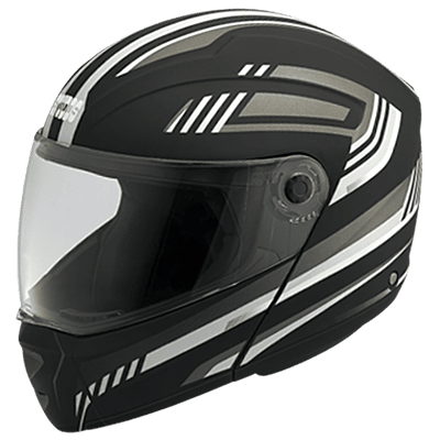 STUDDS NINJA ELITE SUPER D1 MATT BLACK N4 GREY C/V (XL)