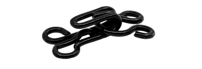 HOOKS AND EYES Sz3-14ct HOOKS AND EYES Sz3-14ct
