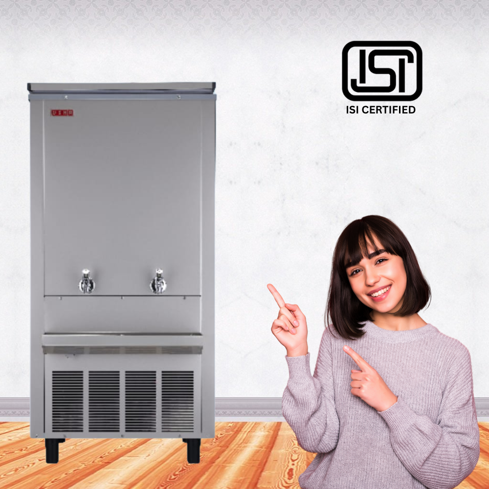 Usha SS150150RC water cooler for large factories and institutions.
