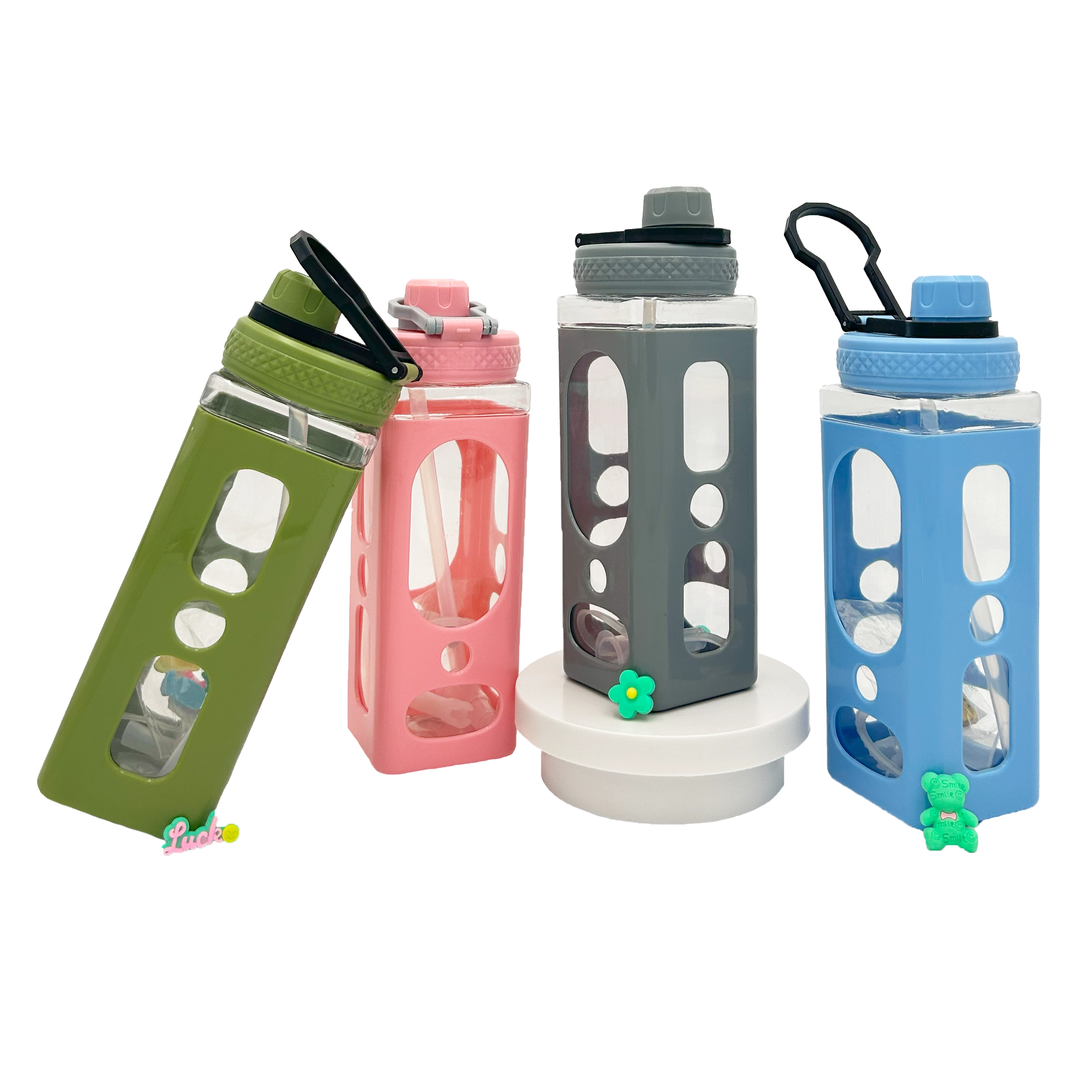 900 ML SQUARE STICKER BOTTLE