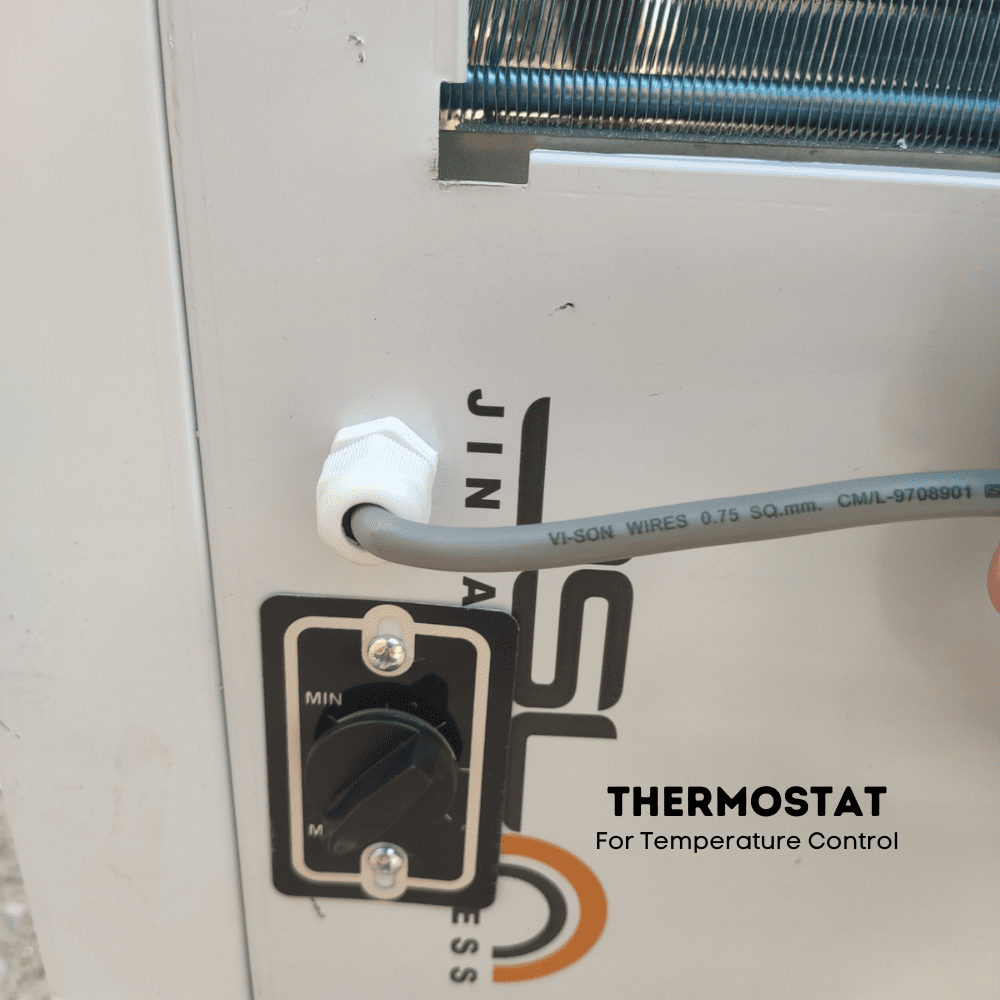 Blue Star NST80120B water cooler, top view showing access. Blue Star NST80120B water cooler, top view showing access.
