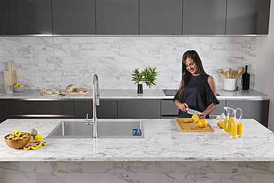 33-inch Drop-in Kitchen Sink Single Bowl - 902879 33-inch Drop-in Kitchen Sink Single Bowl - 902879