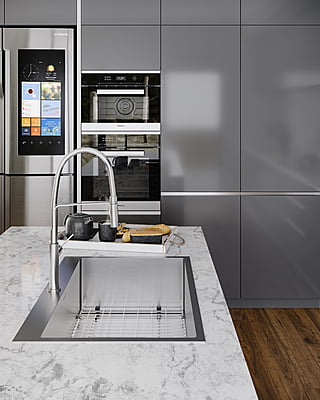 33-inch Drop-in Kitchen Sink Single Bowl - 902879 33-inch Drop-in Kitchen Sink Single Bowl - 902879