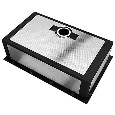 33-inch Drop-in Kitchen Sink Single Bowl - 902879 33-inch Drop-in Kitchen Sink Single Bowl - 902879