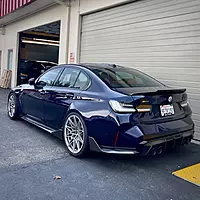 BMW G80 M3 & G20 3 Series Carbon Fiber Mid Kick Center Flow Spoiler (2020+)