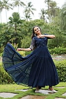 B3229: Beautiful Deigner Long Frocks