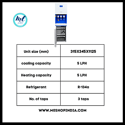 Specification of Atlantis Big Plus RO Water Dispenser
