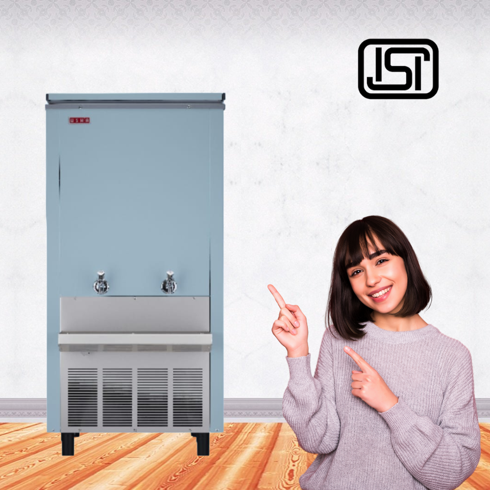 Commercial Usha SP150150RC water cooler 150L storage. Commercial Usha SP150150RC water cooler 150L storage.