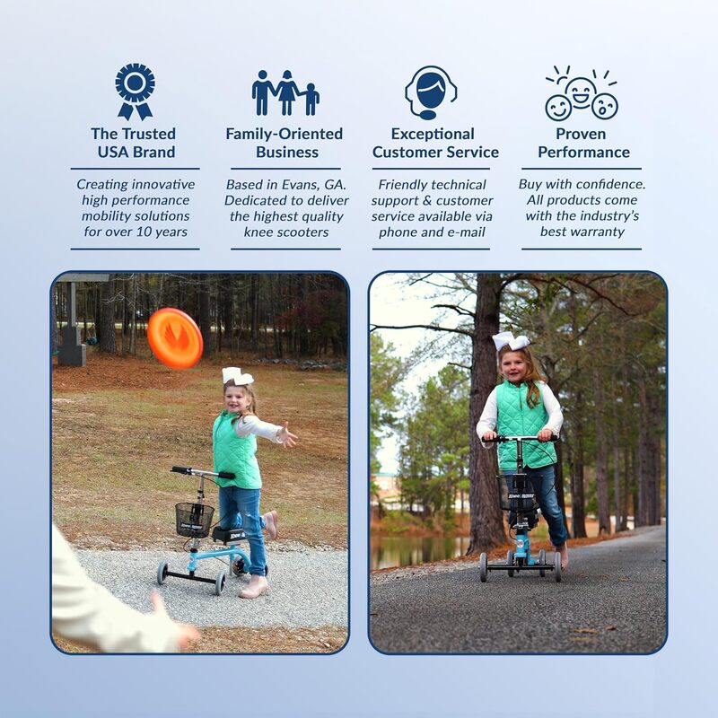 Kids and Small Adult Knee Walker Child Knee Scooter Kids and Small Adult Knee Walker Child Knee Scooter