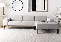 Le Mans Sectional L Shaped Sofa - Left Aligned Le Mans Sectional L Shaped Sofa - Left Aligned