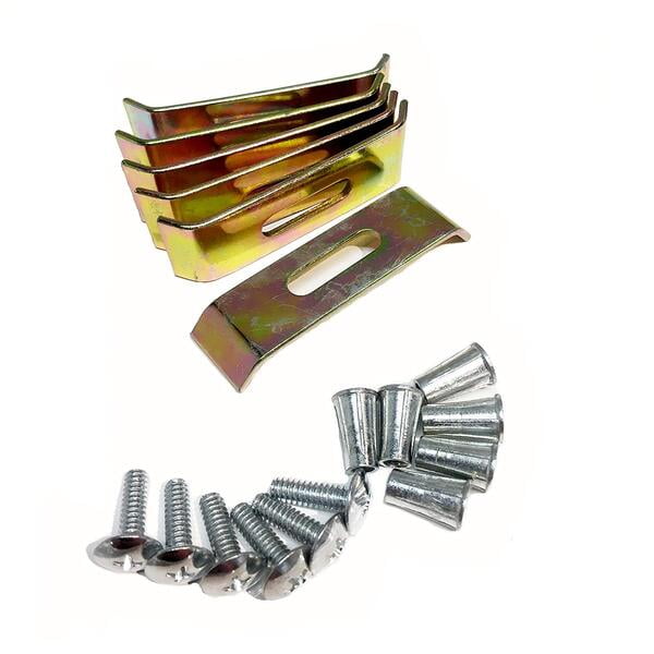 Stainless Steel Sink Clips - 6pc Stainless Steel Sink Clips - 6pc