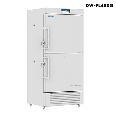 Side look of Blue Star Ultra Low Temperature Medical Refrigerator-DW-FL450G Side look of Blue Star Ultra Low Temperature Medical Refrigerator-DW-FL450G