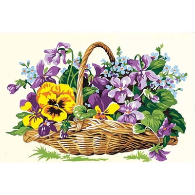 Mezzo Punto SEG cesto di fiori