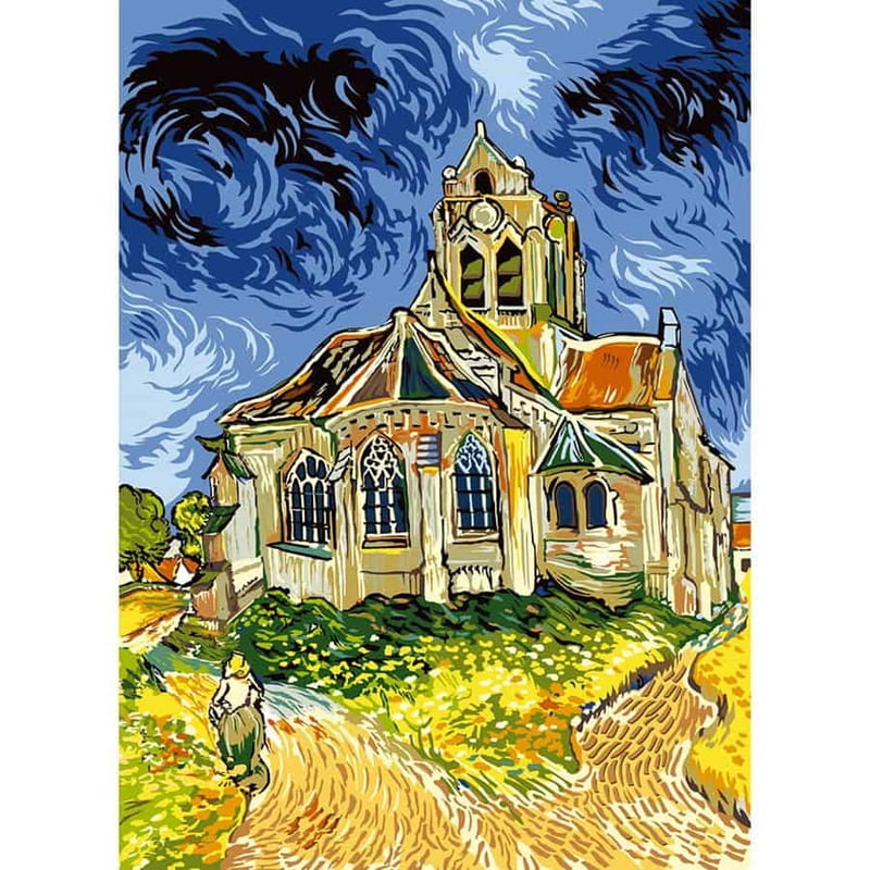 La chiesa di Auvers-sur-Oise di Van Gogh