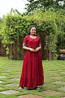B3229: Beautiful Deigner Long Frocks