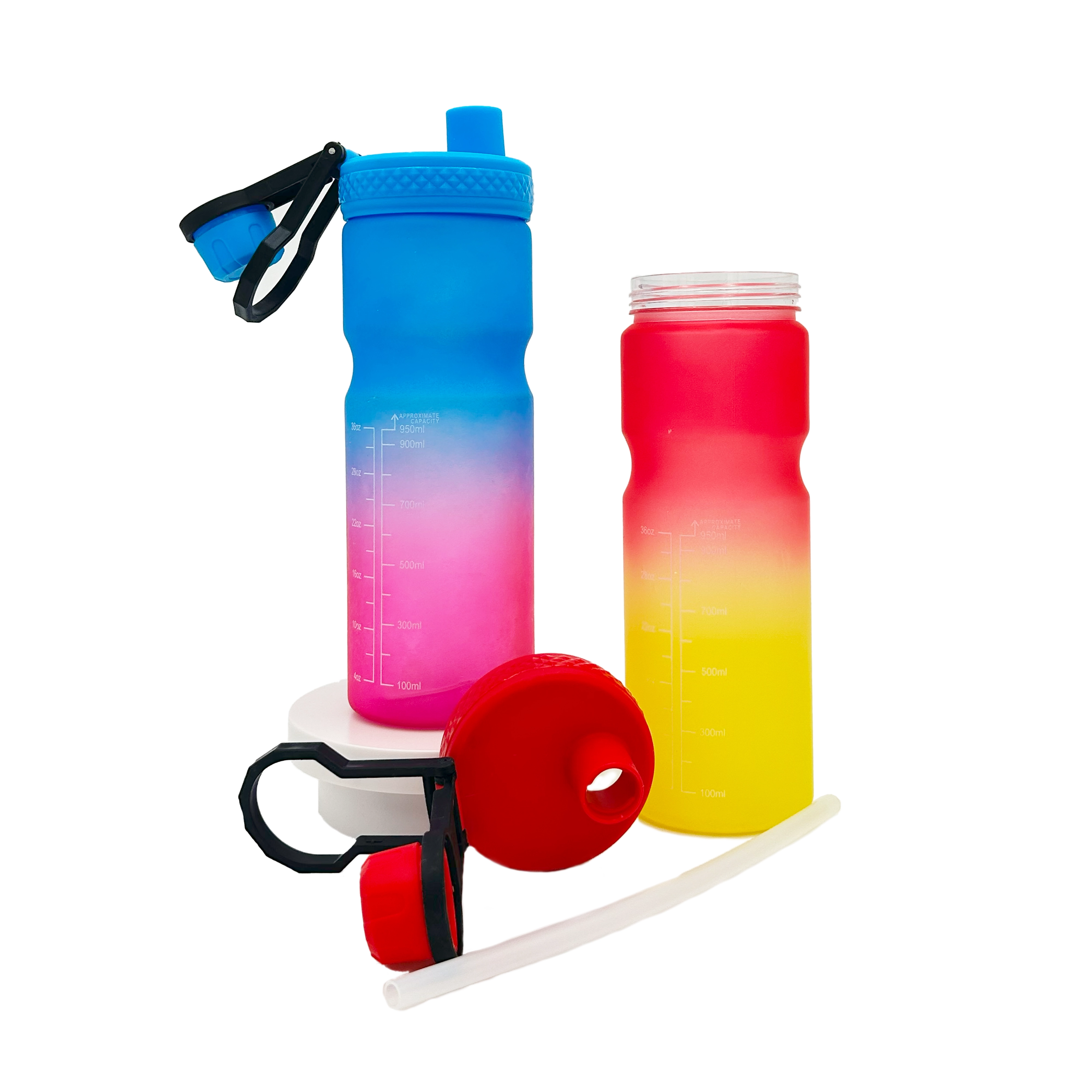 950 ML COLOURED SPORTS BOTTLE
