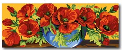 Vaso con Papaveri