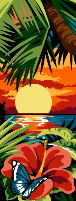 Alba di una Spiaggia Tropicale