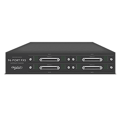 Clearly IP 2U 96/96 port Modular FXS with 96 FXS
