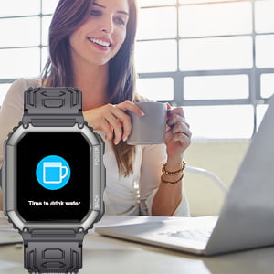 Reloj Inteligente,Smartwatch Militar de 1.8" HD