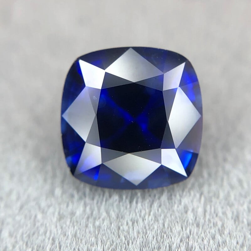1.70ct Cushion Mixed Cut Sapphire