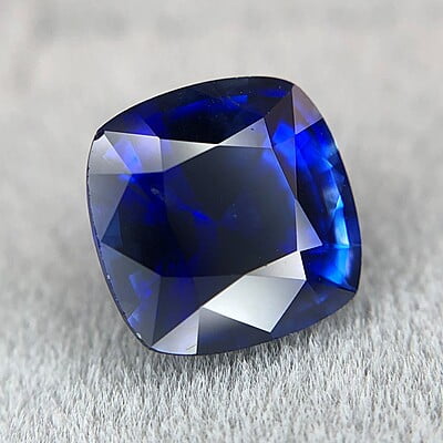 1.70ct Cushion Mixed Cut Sapphire