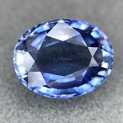 3.47ct Oval Mixed Cut Sapphire