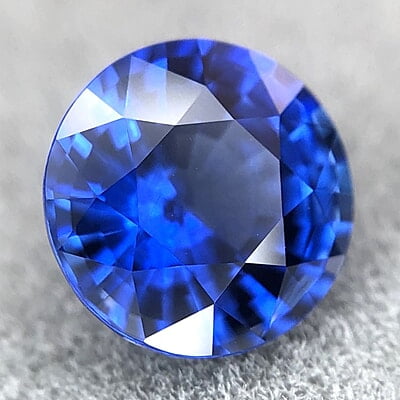 1.25ct Round Mixed Cut Sapphire