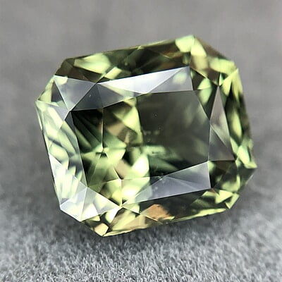 3.37ct Radiant Brilliant Cut Sapphire