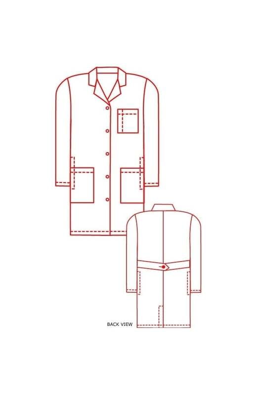 bata para laboratorio 39"