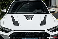 Audi RS6 Avant C8 IMP Performance Partial Carbon Fiber Hood | Lightweight & Aggressive Upgrade