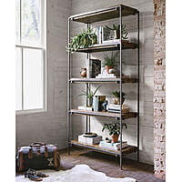 Memphis Iron Frame Bookshelf Memphis Iron Frame Bookshelf