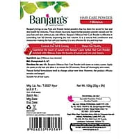 Banjara's Hibiscus Hair Care Powder - 100g