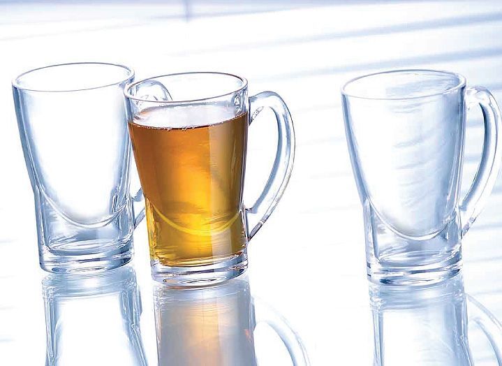 Tempered The Mug 16CL طقم كاسات شاي لومينارك  6 كاسات