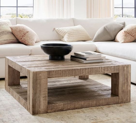 Ella Boho Solid Wood Coffee Table Ella Boho Solid Wood Coffee Table