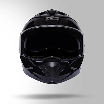 STUDDS TROOPER BLACK D/V (XL)